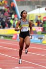 Shelly-Ann Fraser-Pryce in 100 metres heats, 2012 Samsung Diamond League, Crystal Palace, London.